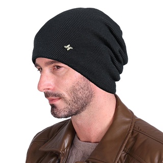 Stretch Knitted Hat plus Velvet Windproof Earmuffs Keep Warm Wool Cap Outdoor Sports Cycling Fixture