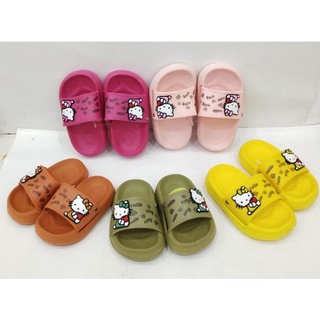 New products◘▥Yeezy slide kanye West summer(HelloKitty) slipper for Kid(bonita)2138-4xs