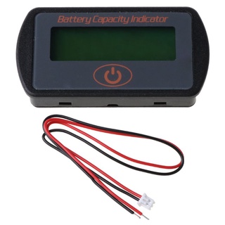 mm 12V 24V LCD Battery Capacity Voltmeter Tester Indicator Car Lead-acid Lithium