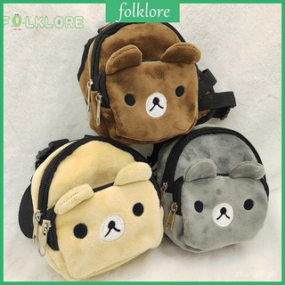 【24Hours Delivery】Adjustable Leash Pet Puppy Self Backpack Cartoon Portable Harness Teddy Dog Outdoor Travel Carrier 87C0