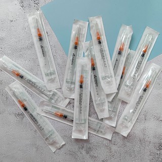 Disposable Plastic Syringe 1ml 1cc (for pets ink refill)