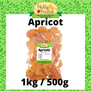 NuttyFruitee Dried Apricot (1kg/500g packs)