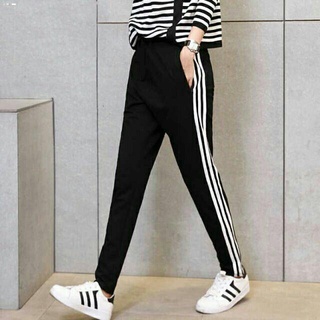 Pants♦☼Track pants with three sida stripe