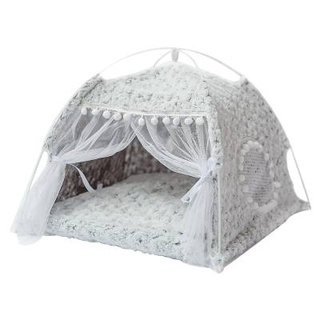ぃ⊗Cat den Summer and winter fully enclosed nest tent cat enclosed four seasons universal pet bed dog