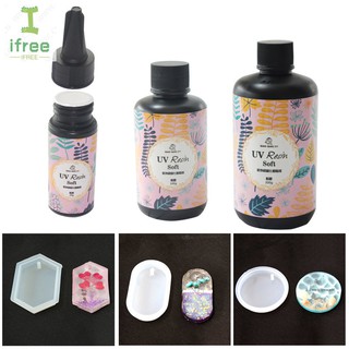 UV Resin Clear Soft Type Ultraviolet Solidify Resin Crafts