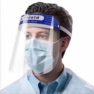 Anti-fog Transparent Plastic Full Face Shield Protective Face Mask Anti-Spitting Splash Facial Cover (7)