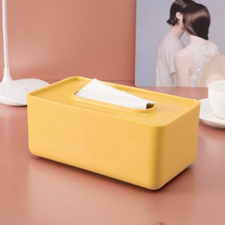 Plastic Tissue Box Paper Towel Tissue Case Organizer Home Table Decor Household Supplies (2)