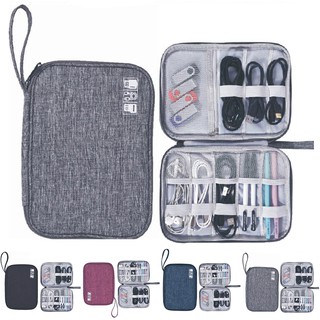 Earphones Portable Storage Bag Data Cable Power Bank Headset Organizer Travel Storage Bag Pouch