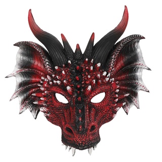 Halloween Dragon Mask Cosplay Mask Funny Costume Mask Party Supplies