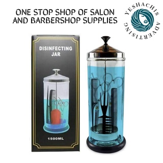 Disinfecting Jar for Cleaning Barbershop Tools ( BARACIDE JAR)