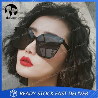 korean style Retro Oversized Cat Eye Sunglasses women UV Protection