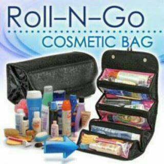Roll -N-Go cosmetic bag organizer pouch