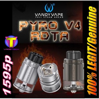 Vandy Vape Pyro V4 RDTA Atomizer 5ml (25.5mm) 100% Legit/Authentic/Genuine