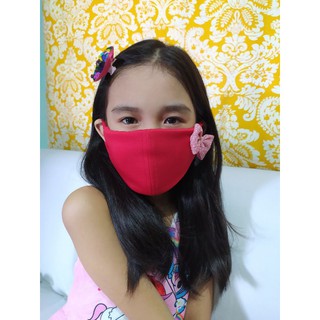 Facemask with ribbon design for Kids