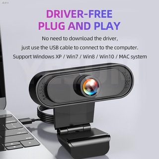 ⊙❀✕✅1080P Webcam Full HD Video Call Computer Camera With Microphone For PC Laptop For Online Class