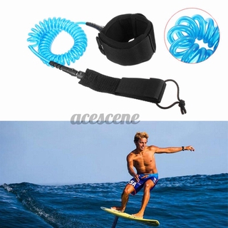 ACE Leash Paddle Board Stand UP Surfboard 10'ft Coiled Cord w/ Ankle Strap Swivel