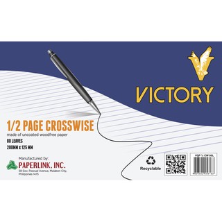 Victory Pad Paper Crosswise / Lengthwise / Quiz Pad [ 10 pads]