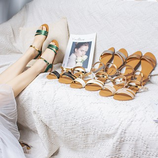 Givi style korean fashion flat open sandals