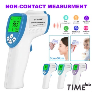 Forehead Body Temperature Non-Contact Infrared Thermometer with Fever Alarm for Adult and Baby