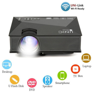 UNIC UC46 Portable 1080P WiFi Home Theater LED Projector