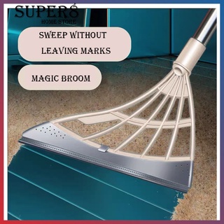 Multifunctional Magic Broom to Clean Floor Surface and Remove Dirt and Hair Household Silicone Mop