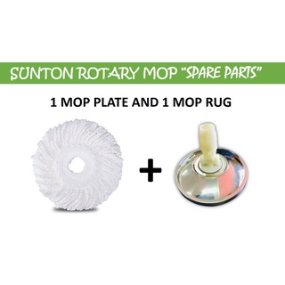 SUNTON ROTARY MOP spare parts (1 mop & 1 rug)