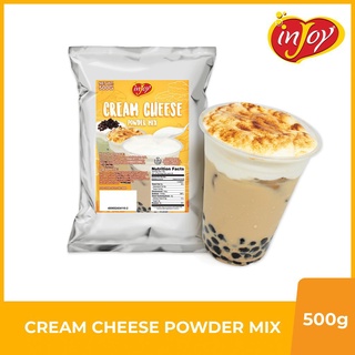 （COD) injoy milk tea inJoy Cream Cheese 500gm | Cream Cheese Topping for Milk Tea, Beverages