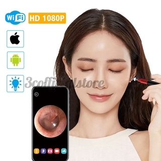 ❤COD❤ 3-in-1 Ear Cleaning USB Endoscope 5.5mm Visual Ear Spoon Earpick Otoscope Endoscope Borescope