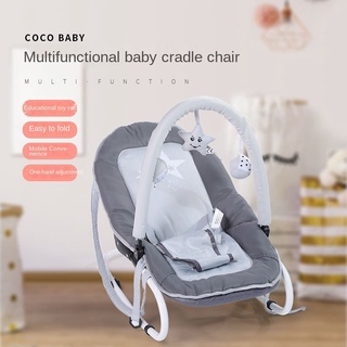 Baby Shining Smart Electric Baby Cradle Crib Rocking Chair Baby Bouncer Newborn Calm Chair