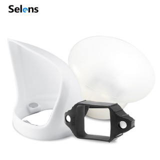 Selens Magnetic Flash Modifier Speedlite Diffuser Sphere Bounce Kit