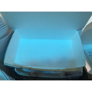 100pcs Laminated Meal Box Spaghetti Paper Box (Small and Big Size AVAILABLE) -- 100pcs/Pack