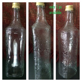 wine bottles, 750ml to 1 liter capacity; clear