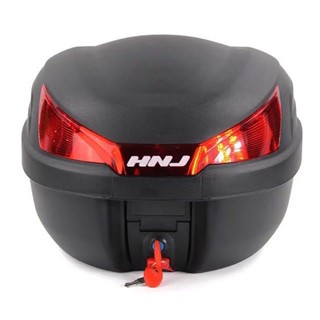 Motorcycle Compartment Box HNJ Motorbox Rear Luggage Container Top Tail Trunk 30 Liters