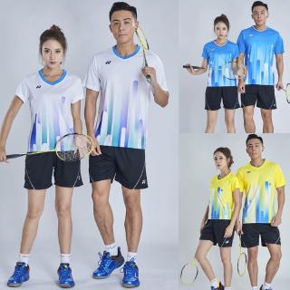 2020 Yonex New Quick-drying Short-sleeved Badminton Clothing Men and Women Sports T-shirt Shorts Tennis Clothes Suit