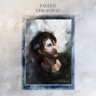 Fallen V1 (Levi Ackerman) Art Print | Attack on Titan/Shingeki no Kyojin | Nath
