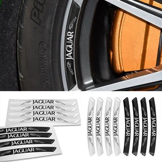 4Pcs Fashion Car Sticker Sports Font Car Body Sticker Auto Door Rims Wheel Hub Decal for Jaguar XF X