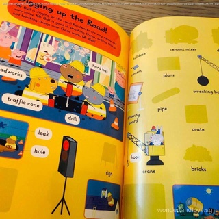 ❒㍿☫Peppa Pig 1000 First Words Sticker activity Book for kids boys girls