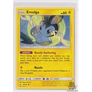 Pokémon: Emolga - 46/181 - Common - Team Up (Pokemon Trading Card Game) 0Ylq