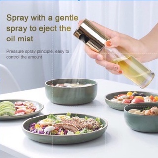 spray bottle✖♚✾Stainless Steel Olive Oil Sprayer Refillable Spray Empty Bottles Vinegar Mist Water P