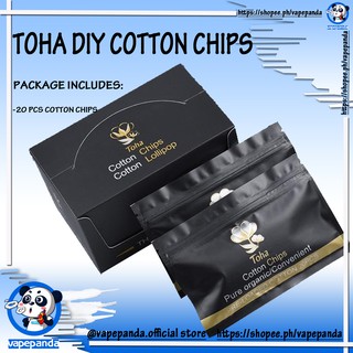 Vape Organic Cotton Toha Chips Cotton 100% No Additives Vapor (1)