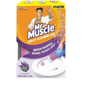 (Beforetitle3) Mr. Muscle Gel Toilet Gel 3 Refill 36 ml Xw