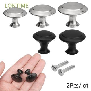 LONTIME 2pcs Mini Cabinet Knobs Aluminium Alloy Drawer Pull Handle With Screw Furniture Hardware