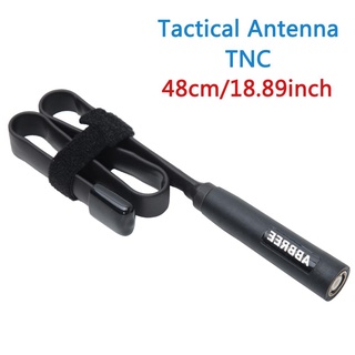 TNC Connector Dual Band 144/430Mhz Foldable CS Tactical Antenna For Kenwood TK-378 Harris AN/PRC-152
