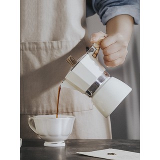 Italian Top Moka Espresso Cafeteria Coffee Pot Maker 150/300Ml