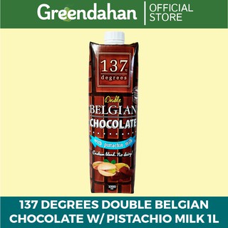 GREENDAHAN /137 Degrees Double Belgian Chocolate with Pistachio Milk 1L