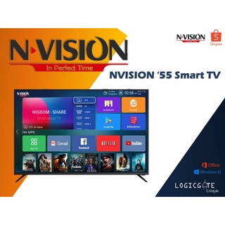 NVision 55 Inch LED Smart TV S55A-UHD 4K UHD