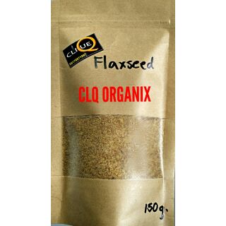 Clique Organic Ground Flaxseeds 150 Gms Gluten free Food