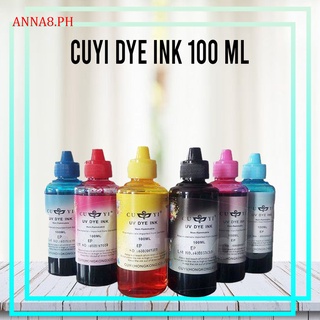 Cuyi dye Inks 100ml each - CMYK-LC-LM