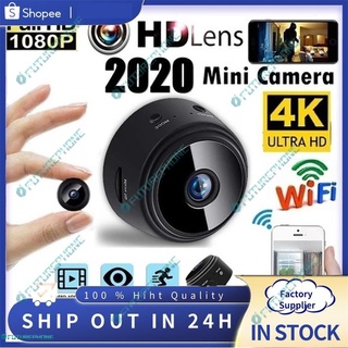 security cameraSolar energy mini cctv◈[Ready Stock] A9 Mini Camera 4K Full HD 1080P Cam App 150 Degr