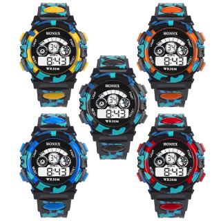 [YUE]Watch Multifunctional Sport Water Resistant Wristwatch for Men kids boys girls waterproof
